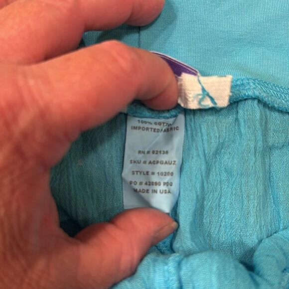 Fresh Produce Gauzy Cotton Capri Wide Leg Pants, Size Small NWT - Picture 7 of 8